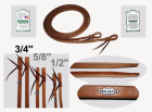 California Pro Series Harness Reins 3/4"