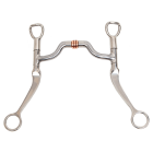 Myler Flat Shank MS.33 mit Kupfer-Roller