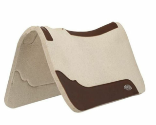 Weaver Contoured Steam Pressed Merino Wool Felt Saddle Pad 1"