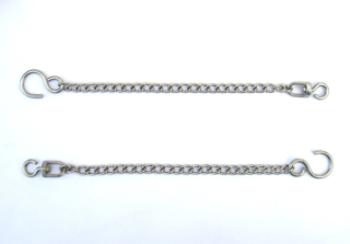 Rein chain for romal reins