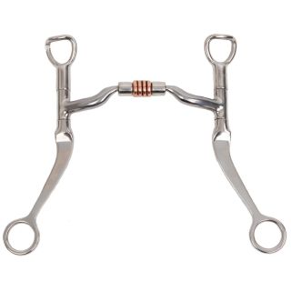 Myler Flat Shank MS.04 with Copper Roller
