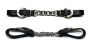 Berlin custom leather Straight Leather Curb Chain Strap